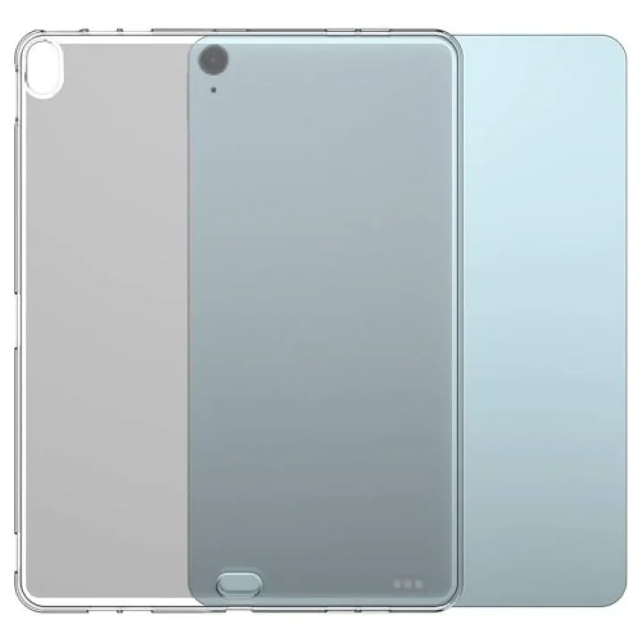 Apple ile uyumlu iPad Air 11 2024 Kılıf Tablet Süper Silikon Kapak Şeffaf