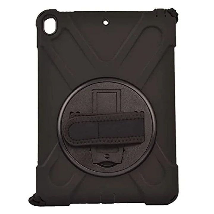 Apple ile uyumlu iPad Pro 10.5 (7.Nesil) Kılıf Defender Tablet Silikon Siyah