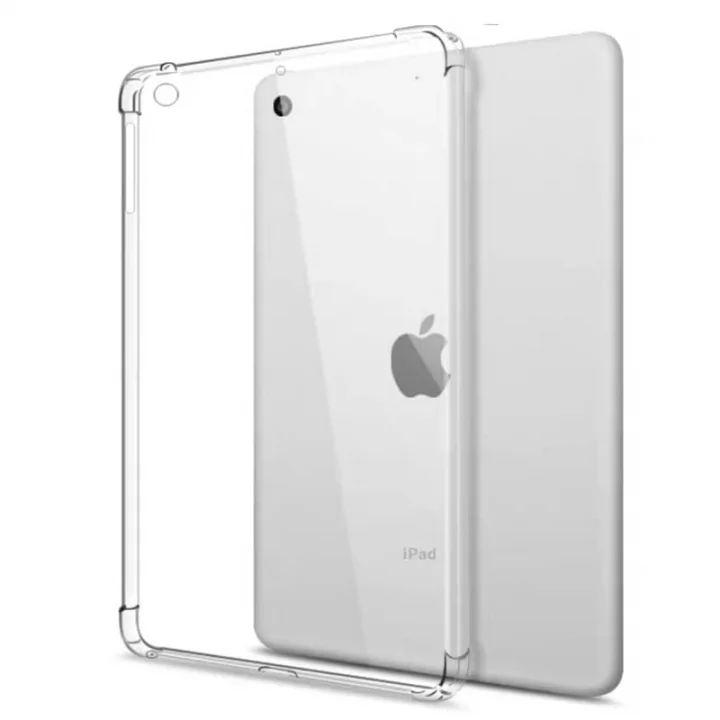 Apple iPad Mini 4 ile uyumlu Kılıf Darbelere Dayanıklı Şeffaf Kapak A1538 A1550 Renksiz