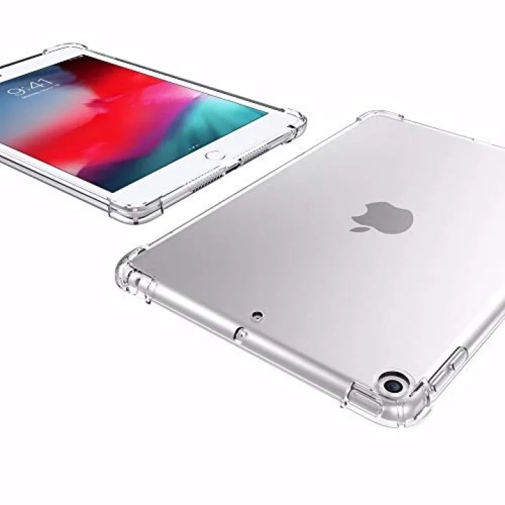 Apple iPad Mini 4 ile uyumlu Kılıf Darbelere Dayanıklı Şeffaf Kapak A1538 A1550 Renksiz