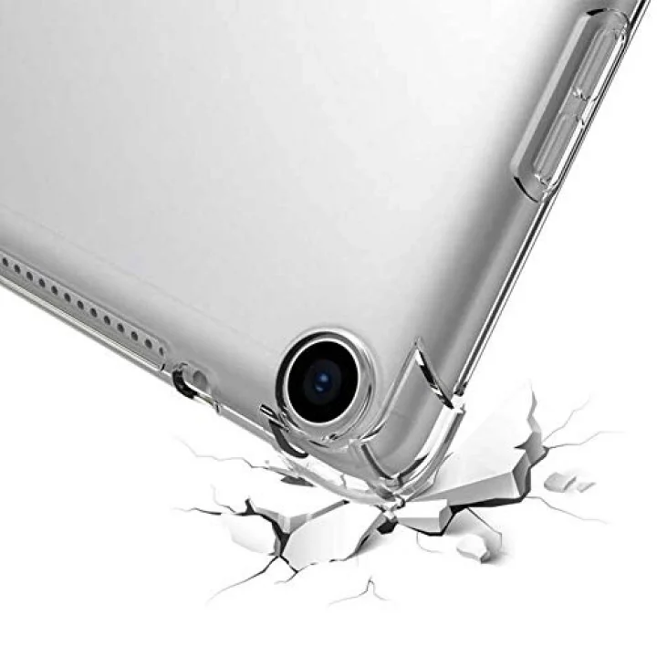 Apple iPad Mini 4 ile uyumlu Kılıf Darbelere Dayanıklı Şeffaf Kapak A1538 A1550 Renksiz