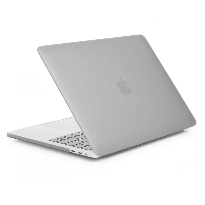 Apple Macbook Pro 13.3inç A1706 A1708 A1989 A2159 ile uyumlu Kılıf Mat Ön Arka Kapak Renksiz