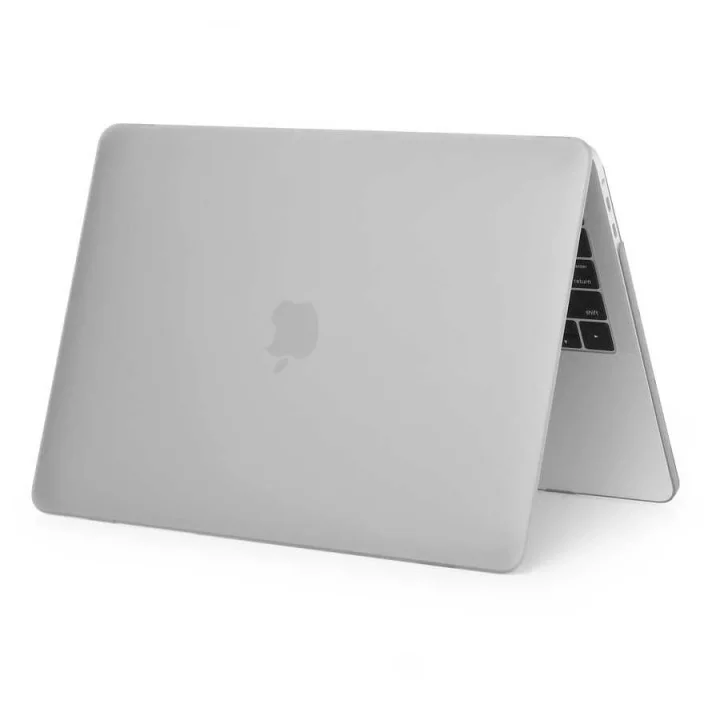 Apple Macbook Pro 13.3inç A1706 A1708 A1989 A2159 ile uyumlu Kılıf Mat Ön Arka Kapak Renksiz