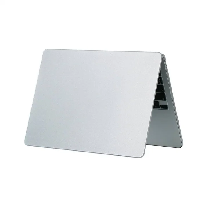 Apple Macbook Pro 13.3inç A2338 A2251 A2289 ile uyumlu Kılıf Premium İnce PC Mat Bottom Kapak Gri