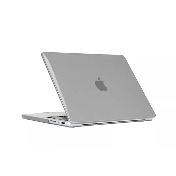 Apple Macbook Pro 13.3inç M2 2022 2020 A2251 A2289 A2338 ile uyumlu Kılıf Kristal Ön Arka Şeffaf Kapak Renksiz