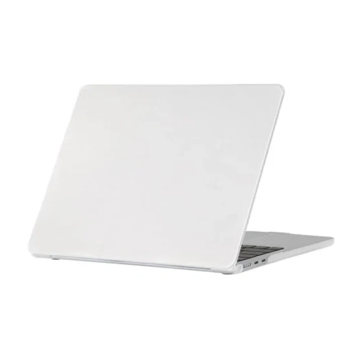 Apple Macbook Pro 14inç M1/M2 A2442 A2779 ile uyumlu Kılıf Premium İnce PC Mat Bottom Kapak Renksiz