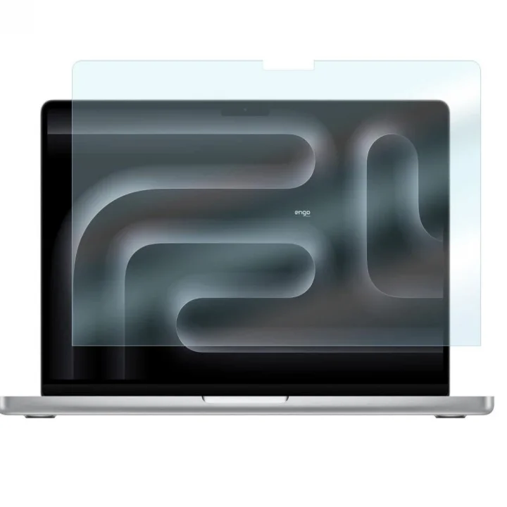 Apple Macbook Pro 16 İnç İle Uyumlu Ekran Koruyucu Notebook, 9H Temperli Kırılmaz Esnek Nano Cam, Çizilmeye Ve Darbeye Dayanıklı Laptop Koruma, HD Şeffaf M1 M2 M3 M4 M5