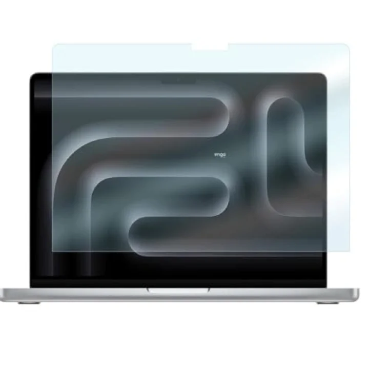 Apple Macbook Pro 16 İnç İle Uyumlu Ekran Koruyucu Notebook, 9H Temperli Kırılmaz Esnek Nano Cam, Çizilmeye Ve Darbeye Dayanıklı Laptop Koruma, HD Şeffaf M1 M2 M3 M4 M5