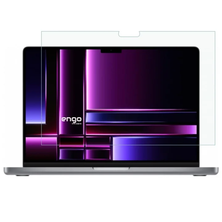Apple Macbook Pro 16.2 İnç İle Uyumlu Ekran Koruyucu Notebook, 9H Temperli Kırılmaz Esnek Nano Cam, Çizilmeye Ve Darbeye Dayanıklı Laptop Koruma, HD Şeffaf M2 Pro 2023