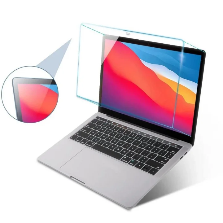 Apple Macbook Pro 16.2 İnç İle Uyumlu Ekran Koruyucu Notebook, 9H Temperli Kırılmaz Esnek Nano Cam, Çizilmeye Ve Darbeye Dayanıklı Laptop Koruma, HD Şeffaf M2 Pro 2023