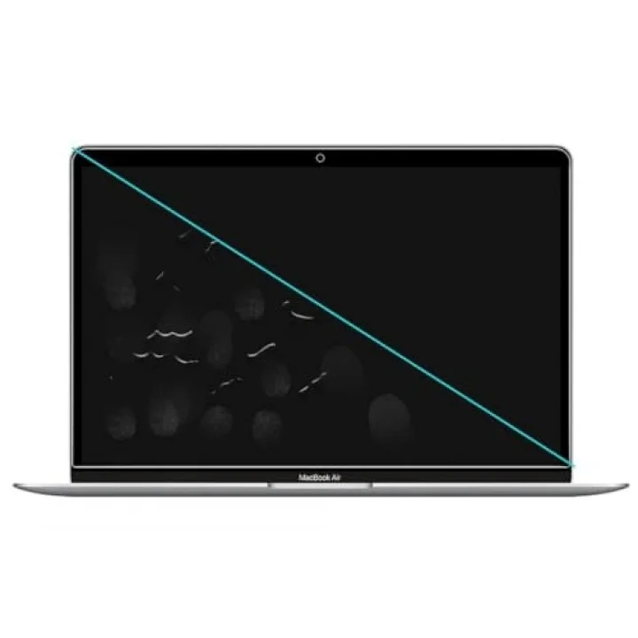 Apple Macbook Pro 2016-2022 13 İnç İle Uyumlu Mat Ekran Koruyucu Notebook, Yansıma Ve Parlama Önleyici Parmak İzi Bırakmayan Laptop Koruma, 9H Temperli Kırılmaz Esnek Nano Cam