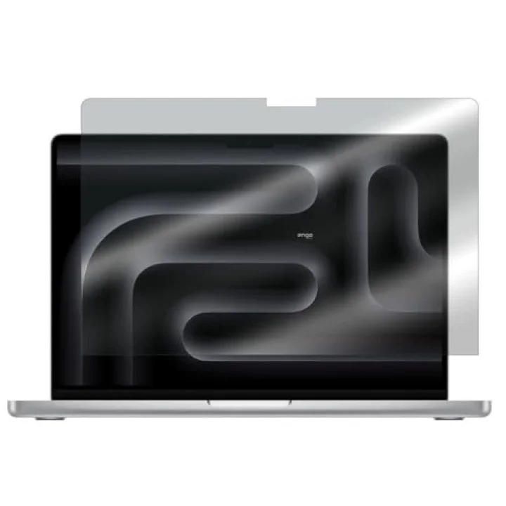 Apple Macbook Pro M1 M2 M3 M4 M5 16 İnç İle Uyumlu Hayalet Ekran Koruyucu Notebook, Yandan Görünmeyen Anti-Spy Gizlilik (Privacy) Laptop Koruması, 9H Temperli Nano Kırılmaz Esnek Cam