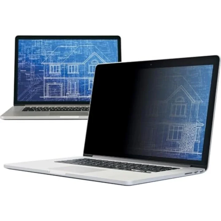 Apple Macbook Pro M2 Pro 14.2 İnç İle Uyumlu Hayalet Ekran Koruyucu Notebook, Yandan Görünmeyen Anti-Spy Gizlilik (Privacy) Laptop Koruması, 9H Temperli Nano Kırılmaz Esnek Cam 16:10