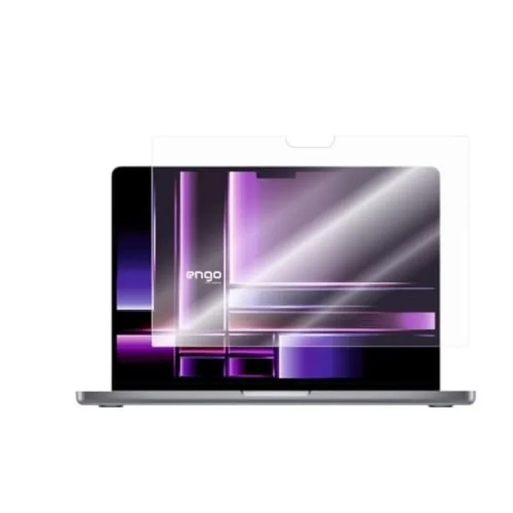 Apple Macbook Pro M2 Pro 2023 14.2 İnç İle Uyumlu Mat Ekran Koruyucu Notebook, Yansıma Ve Parlama Önleyici Parmak İzi Bırakmayan Laptop Koruma, 9H Temperli Kırılmaz Esnek Nano Cam 16:10