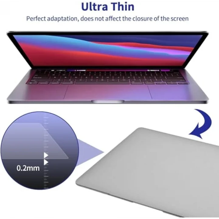 Apple Macbook Pro M2 Pro 2023 14.2 İnç İle Uyumlu Mat Ekran Koruyucu Notebook, Yansıma Ve Parlama Önleyici Parmak İzi Bırakmayan Laptop Koruma, 9H Temperli Kırılmaz Esnek Nano Cam 16:10