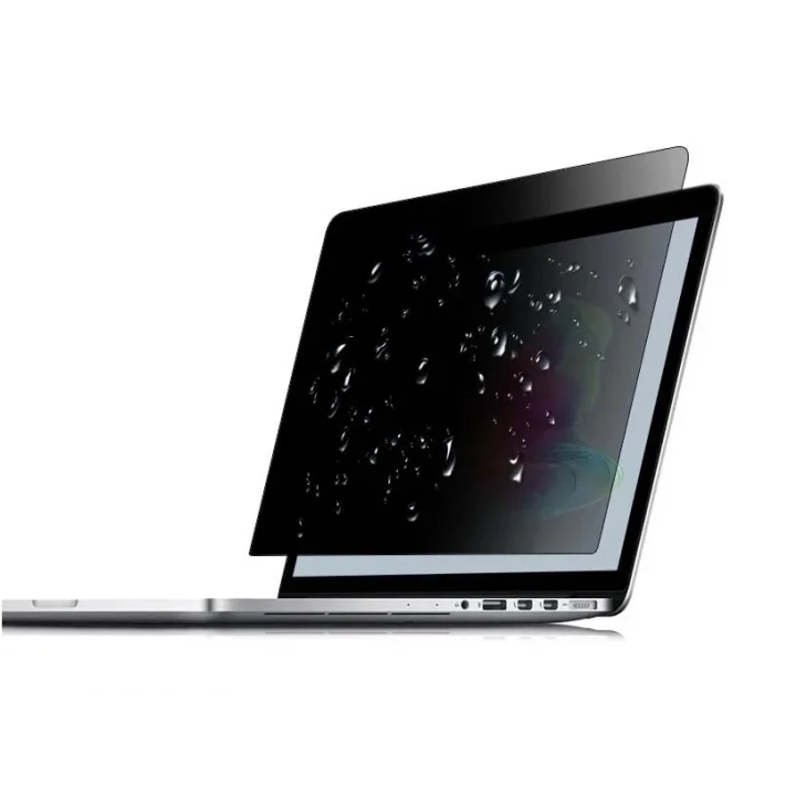 Apple Macbook Pro M3 Pro 16.2 İnç İle Uyumlu Hayalet Ekran Koruyucu Notebook, Yandan Görünmeyen Anti-Spy Gizlilik (Privacy) Laptop Koruması, 9H Temperli Nano Kırılmaz Esnek Cam 16:10