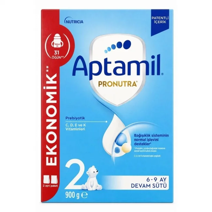 Aptamil 2 Bebek Devam Sütü 900 G