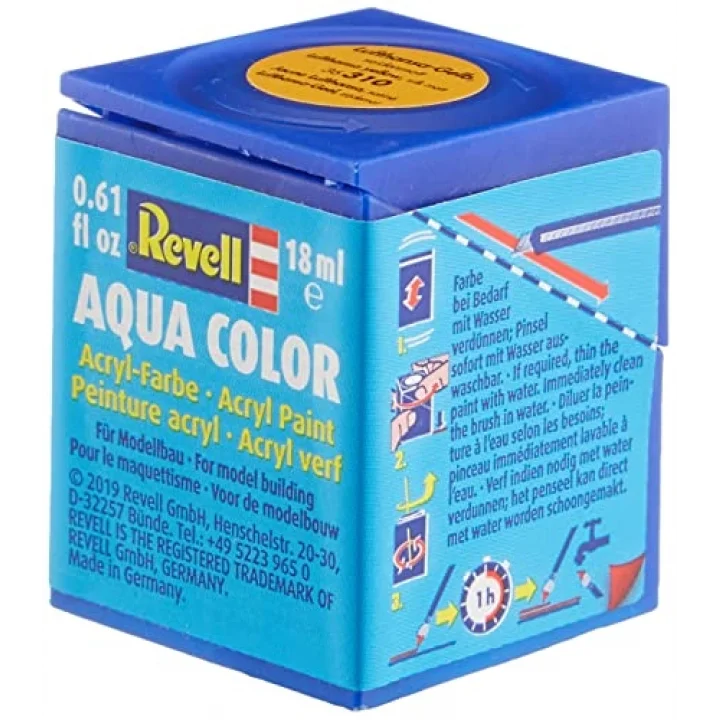 Aqua Color Yarı Parlak Sarı 18ml-36310
