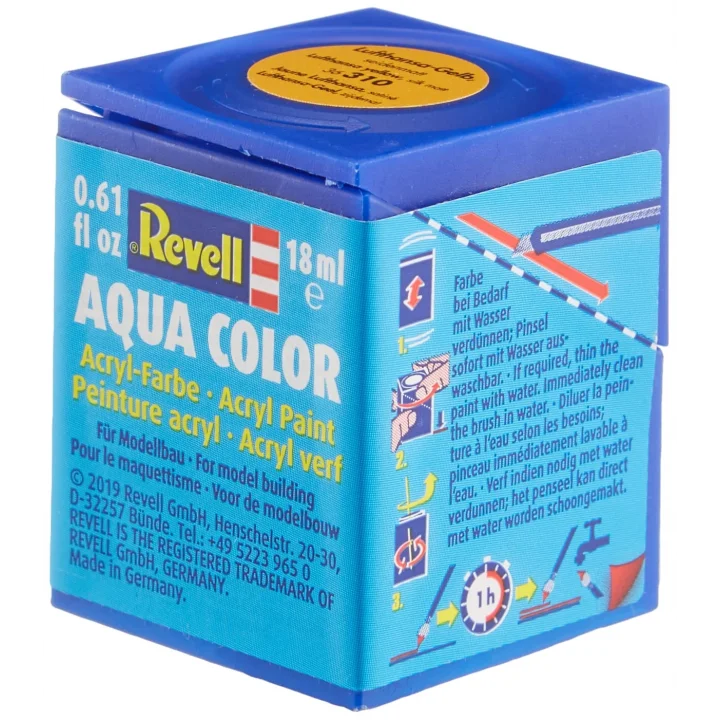 Aqua Color Yarı Parlak Sarı 18ml-36310