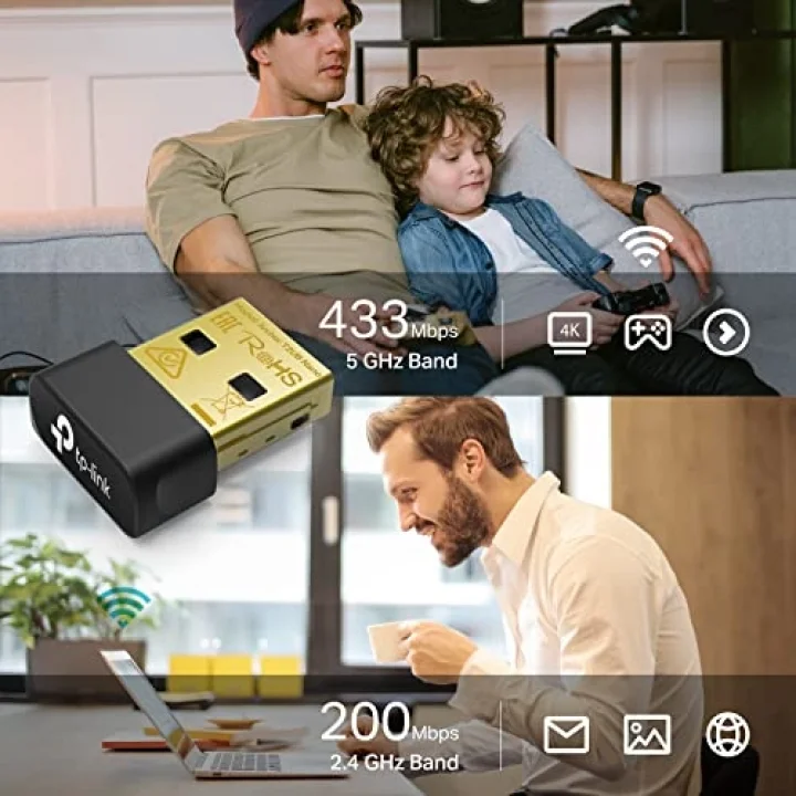 Archer T2U Nano, AC600 Nano Wireless USB Adaptör