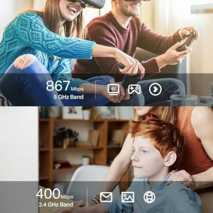 Archer T3U, AC1300 Mbps, Çift Bant, USB 2.0, Nano Wi-Fi 5 USB Adaptör