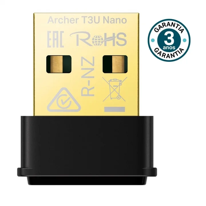 Archer T3U, AC1300 Mbps, Çift Bant, USB 2.0, Nano Wi-Fi 5 USB Adaptör