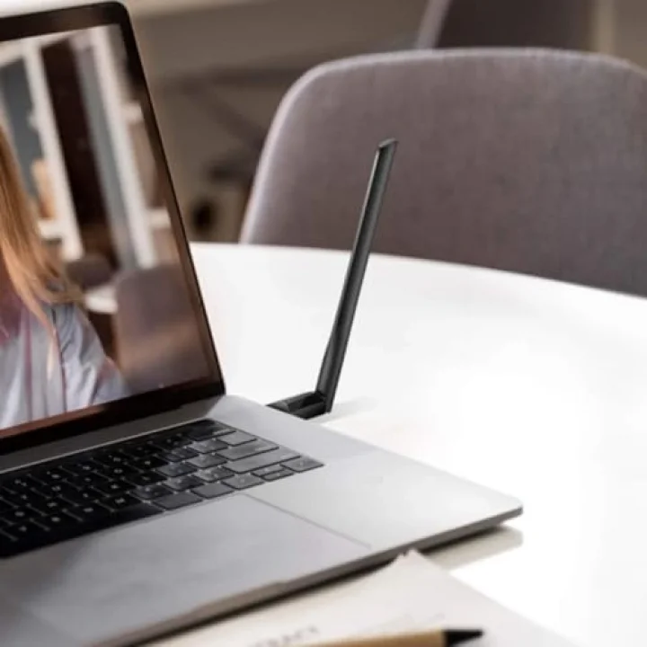 Archer TX35U Plus | AX1800 Wi-Fi 6 Kablosuz USB Adaptör | 1800 Mbps Hız | Çift Bant | Yüksek Çekim Güçlü Anten | USB 3.0 | WPA3 | Beamforming & MU-MIMO | Masaüstü ve Laptop PC Alıcı