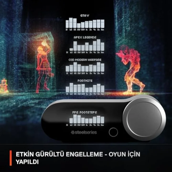 Arctis Nova Pro Wireless Multi-Platform Gaming Kulaklık, Birinci Sınıf Hi-Fi Ses Sürücüleri, Aktif Gürültü Giderme, Clearcast Gen2 Mikrofon, PC, PS5, PS4, Switch, Mobil, Kablosuz