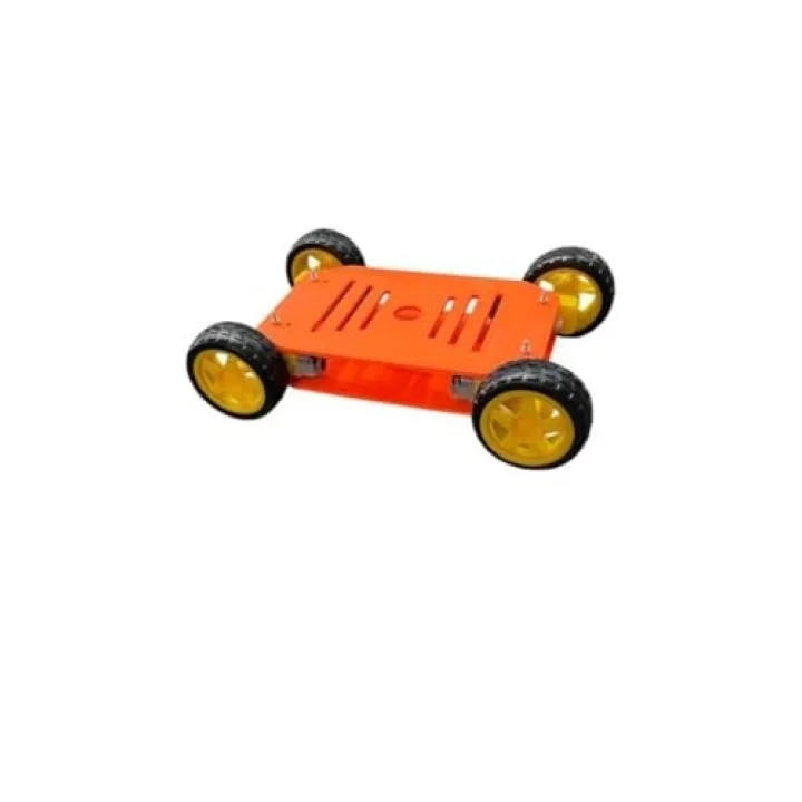Arduino Uyumlu 4WD Robot Araba Platform Kiti Seti Monte