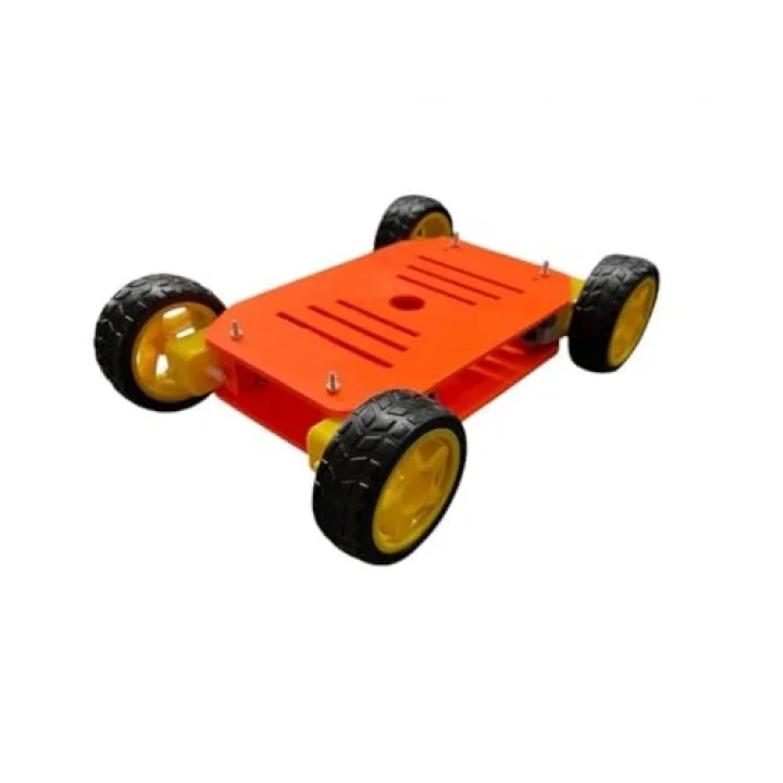 Arduino Uyumlu 4WD Robot Araba Platform Kiti Seti Monte