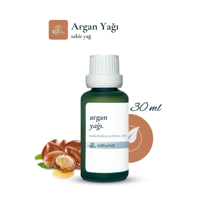 Argan Yağı 30 ml - Saç ve Cilt Bakımı İçin Bitkisel Bakım Yağı