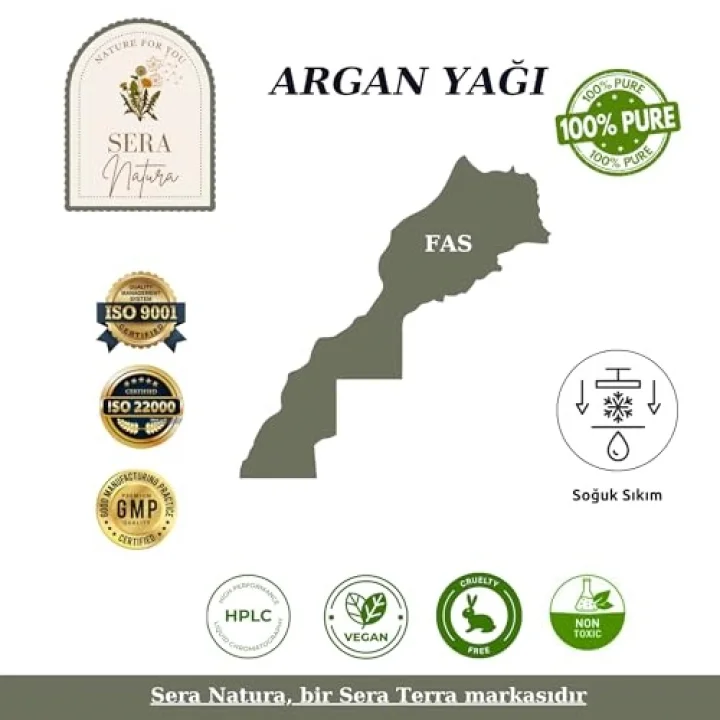 Argan Yağı 5 ml.%100 Saf