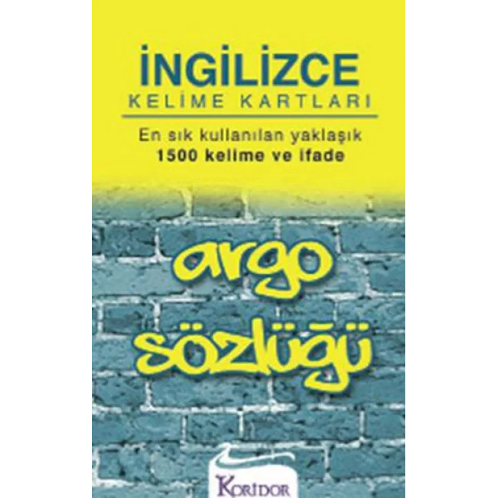 Argo Kelime Kartları (İngilizce)
