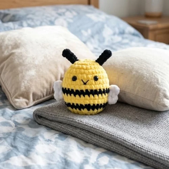 Arı Amigurumi Tığ Kiti Örgü Seti