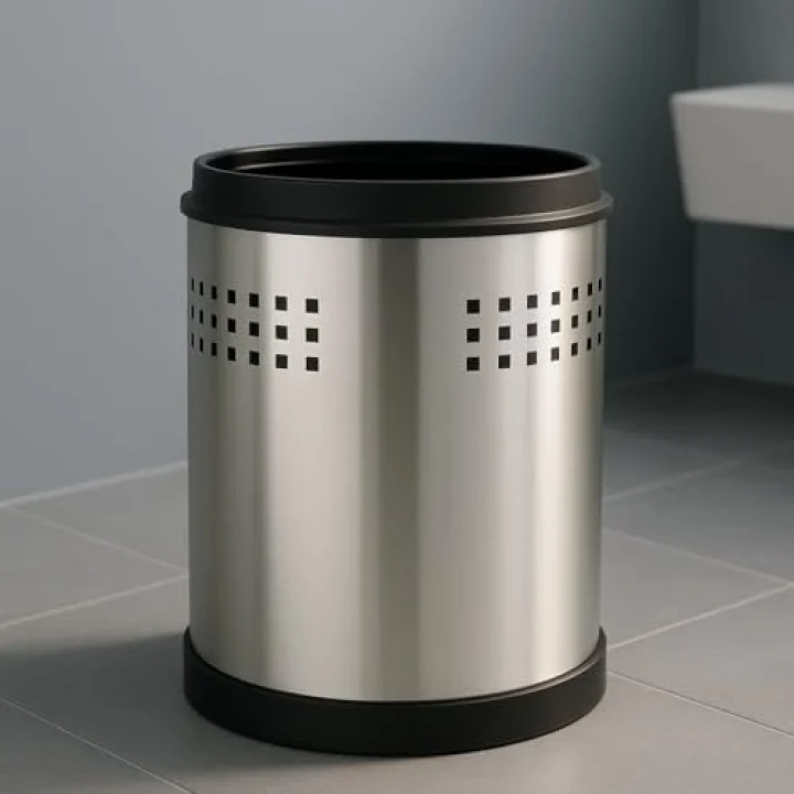 Arkitekta A44048 Çöp Kovası, 3 L, Parlak Paslanmaz Çelik Kaplama