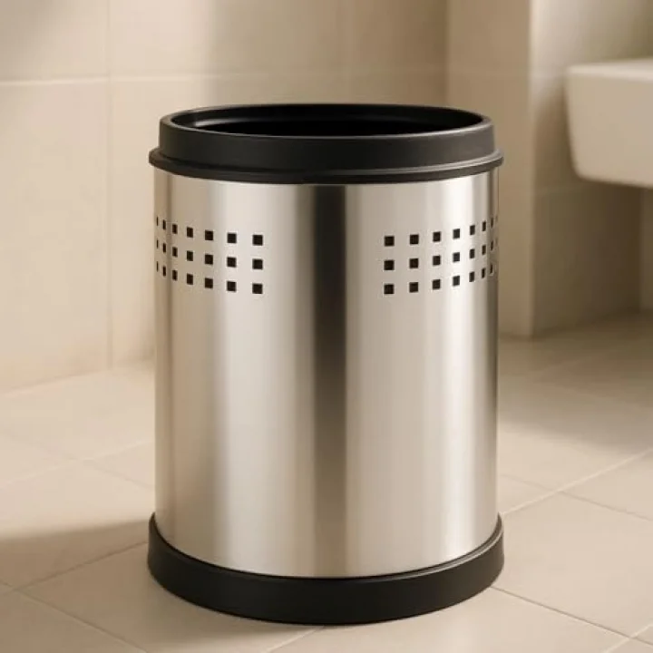 Arkitekta A44048 Çöp Kovası, 3 L, Parlak Paslanmaz Çelik Kaplama