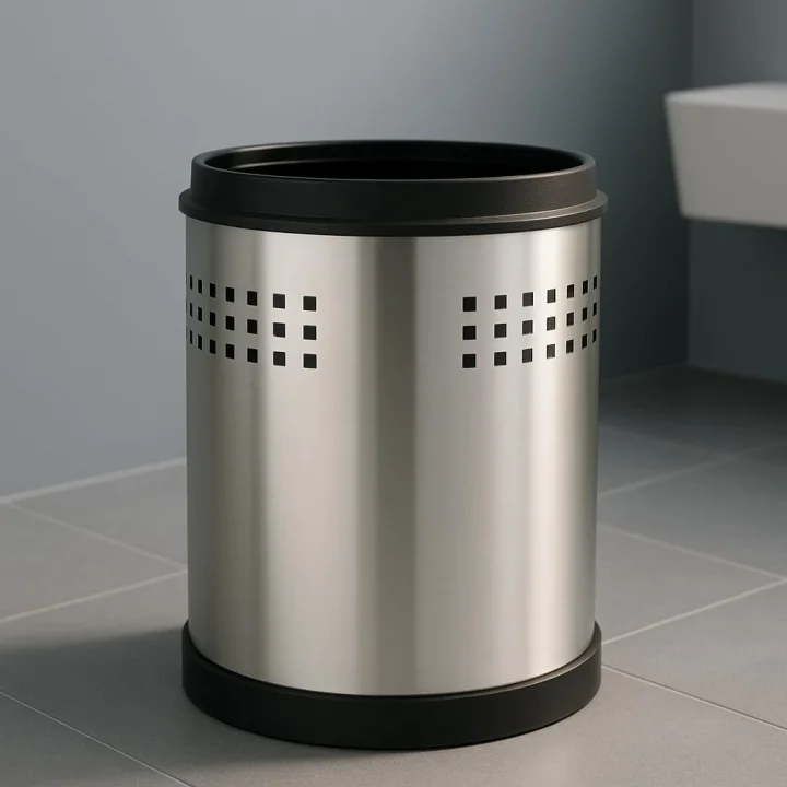 Arkitekta A44048 Çöp Kovası, 3 L, Parlak Paslanmaz Çelik Kaplama