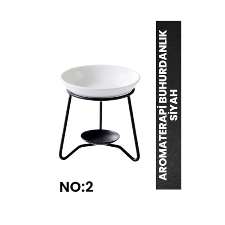 Aromaterapi Buhurdanlık No: 2 Siyah