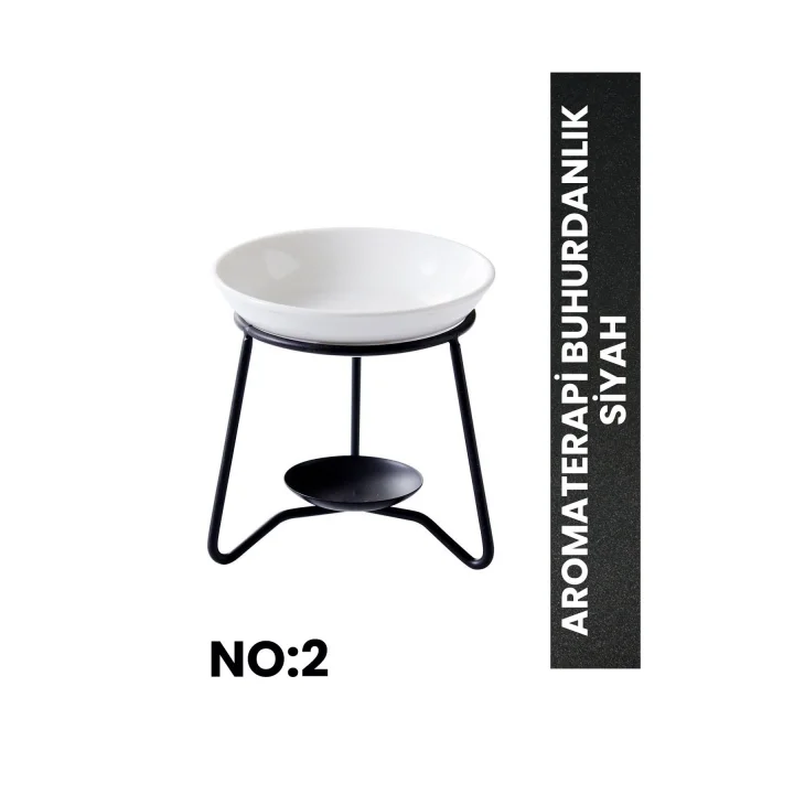 Aromaterapi Buhurdanlık No: 2 Siyah