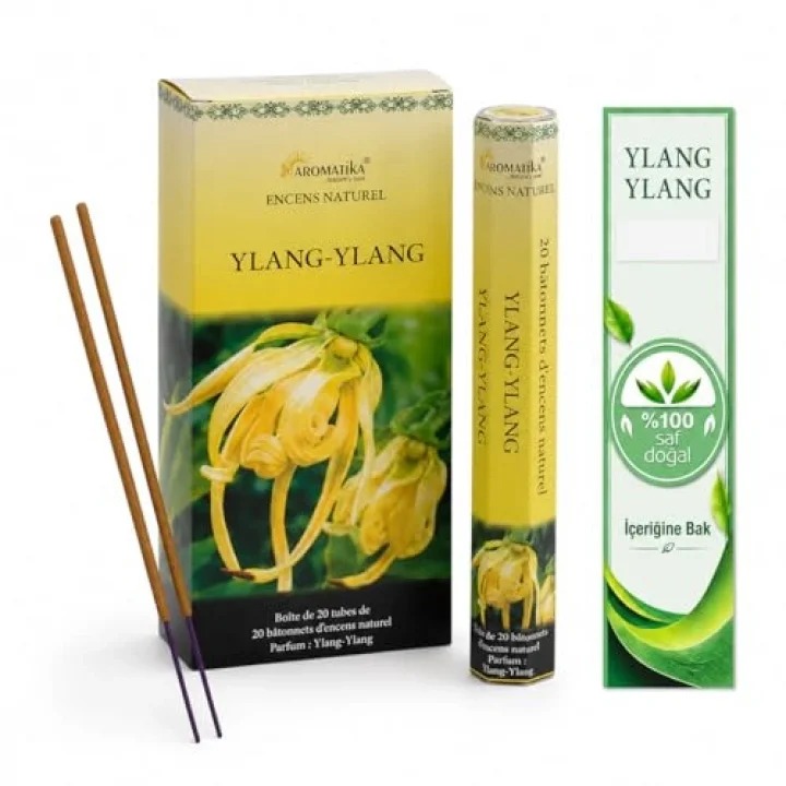 Aromatika Ylang Ylang Çubuk Tütsü (20 Çubuk)