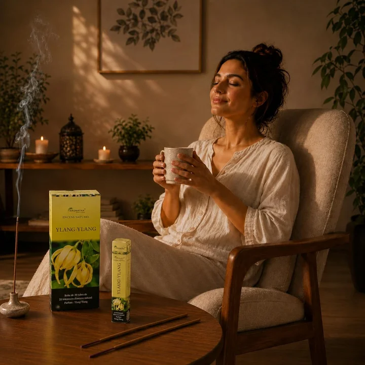 Aromatika Ylang Ylang Çubuk Tütsü (20 Çubuk)