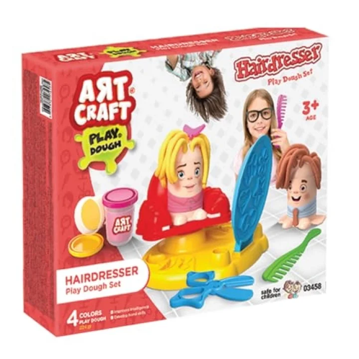 Art Craft Kuaför Oyun Hamur Seti