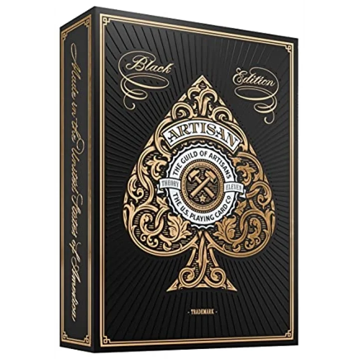 Artisan Oyun Kartları - Siyah