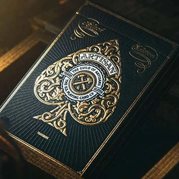 Artisan Oyun Kartları - Siyah