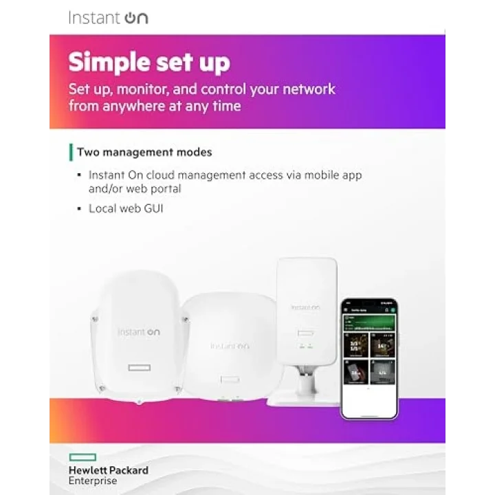 Aruba a company HPE Instant On AP17 (RW) Outdoor AP- R2X11A