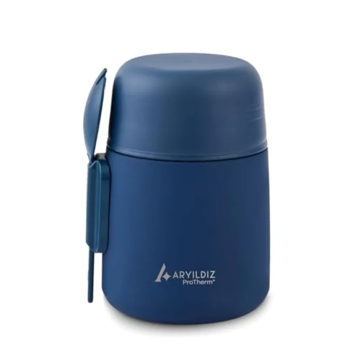 Aryıldız Protherm Duo Termos Lacivert 500 ml