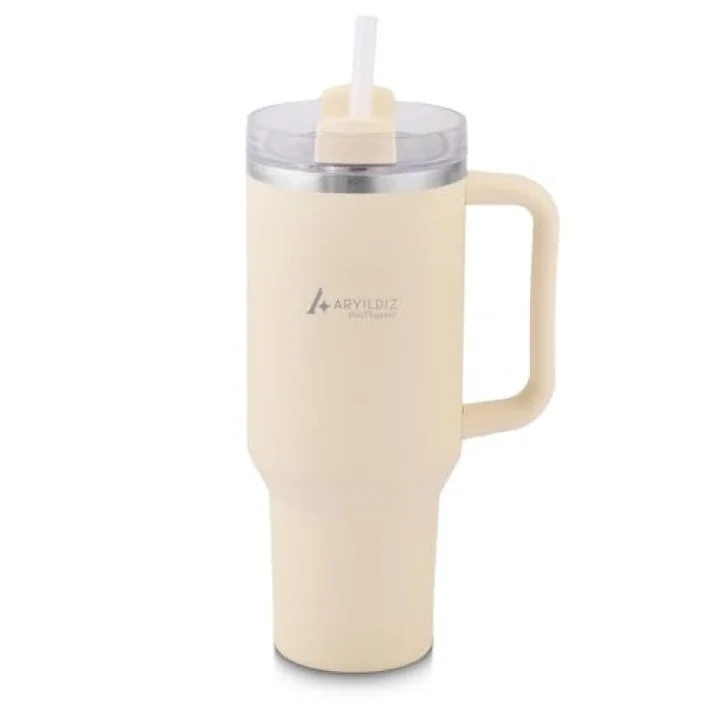 Aryıldız Protherm Flow Up Termos Krem 900 ml