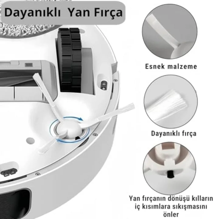 Asgard Dream D10S Plus 2 ADET YAN FIRÇA PKT-iasgard1305