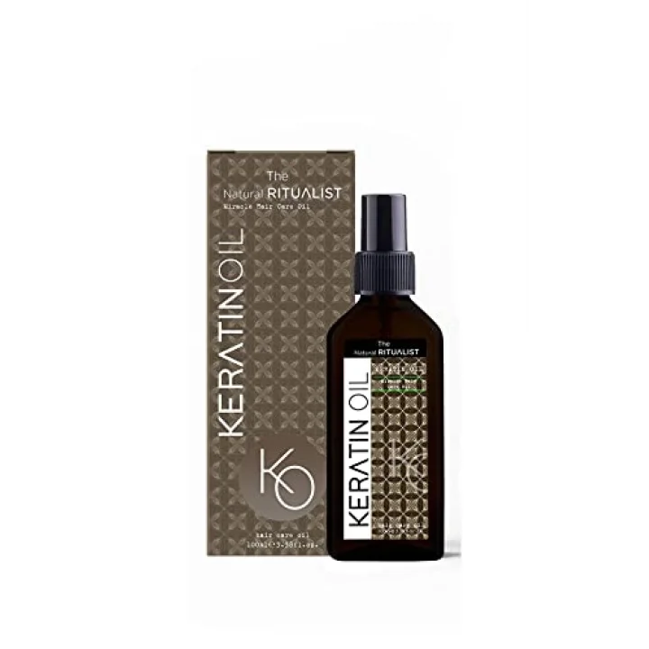 Aşırı Yıpranmış Saçlar için Keratin Bakım Yağı 100ML