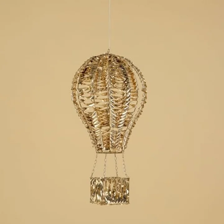 Asu Led Işıklı Balon Dekor 60 cm Altın